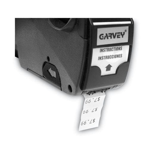 Garvey Pricemarker Kit Model 22-6 1-line 6 Characters/line 0.81 X 0.44 Label Size - Office - Garvey®