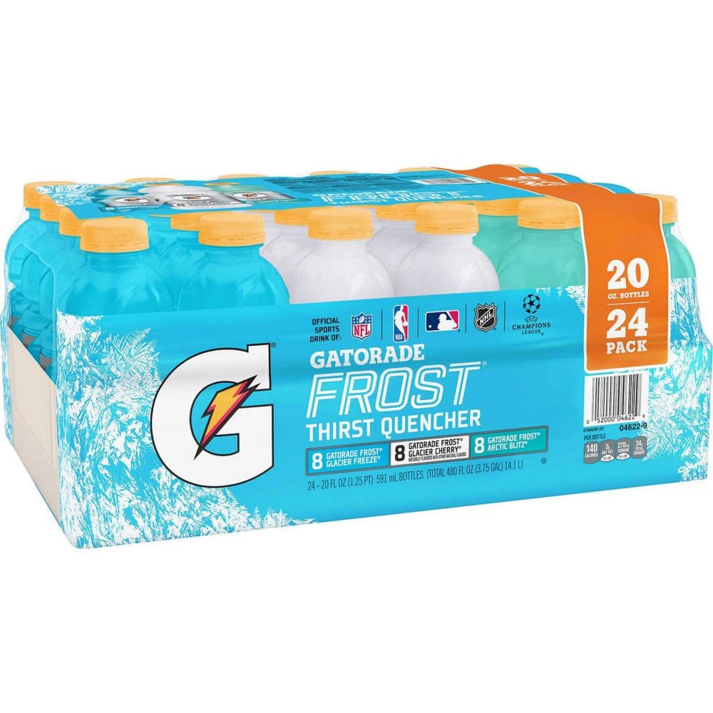Gatorade Frost Thirst Quencher Variety Pack (20 fl. oz. 24 pk.) - Emergency Supplies - Gatorade Frost