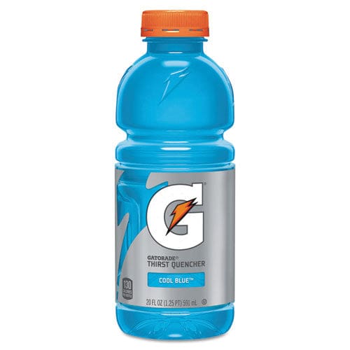 Gatorade G-series Perform 02 Thirst Quencher Cool Blue 20 Oz Bottle 24/carton - Food Service - Gatorade®