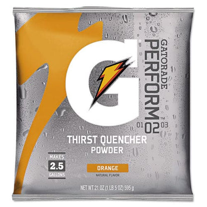 Gatorade Original Powdered Drink Mix Orange 21oz Packet 32/carton - Food Service - Gatorade®