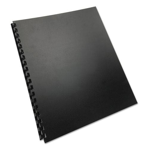 GBC 100% Recycled Poly Binding Cover Black 11 X 8.5 Unpunched 25/pack - Office - GBC®