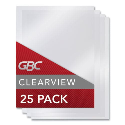 GBC Design View Poly Presentation Covers For Binding Systems Frost 11.25 X 8.75 Unpunched 25/pack - Office - GBC®