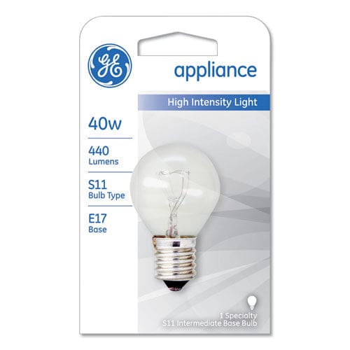 GE Incandescent S11 Appliance Light Bulb 40 W Clear - Technology - GE