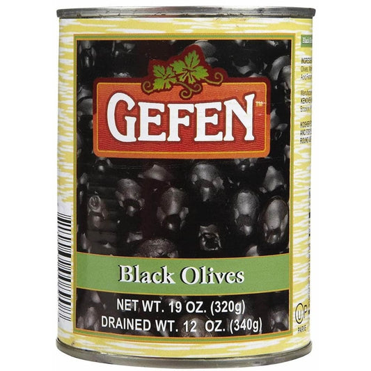 GEFEN GEFEN Black Olives, 19 oz