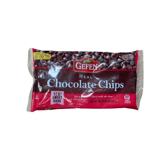 Gefen Gefen Chocolate Chips, Semi-Sweet, 9 Oz