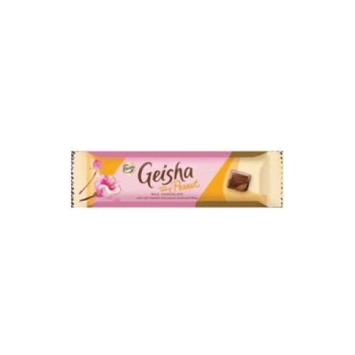 Geisha Chocolate Bar with Peanut and Hazelnut Nougat 1.3 oz (37 g) - Geisha