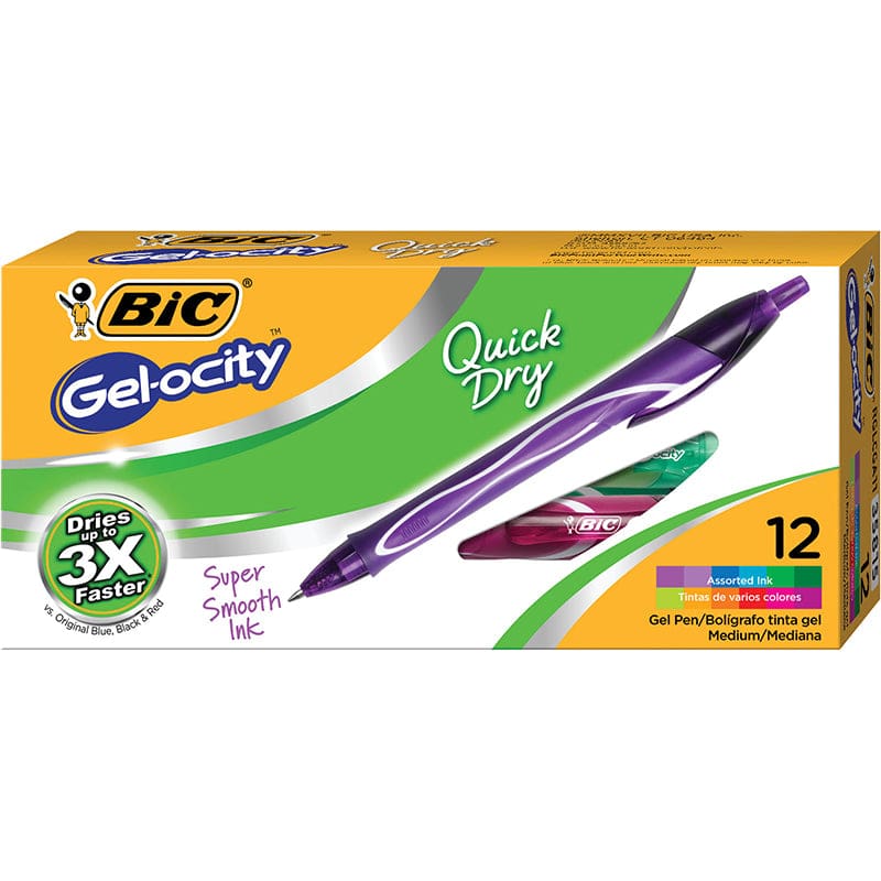 Gel Ocity Gel Pens Fashion Colors (Pack of 2) - Pens - Bic Usa Inc