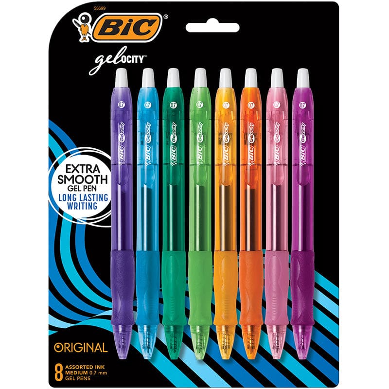 Gelocity 8Ct Asst Med Retract Pens (Pack of 6) - Pens - Bic Usa Inc
