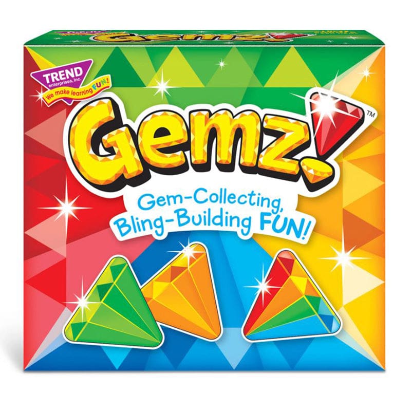 Gemz Three Corner Card Game (Pack of 3) - Card Games - Trend Enterprises Inc.