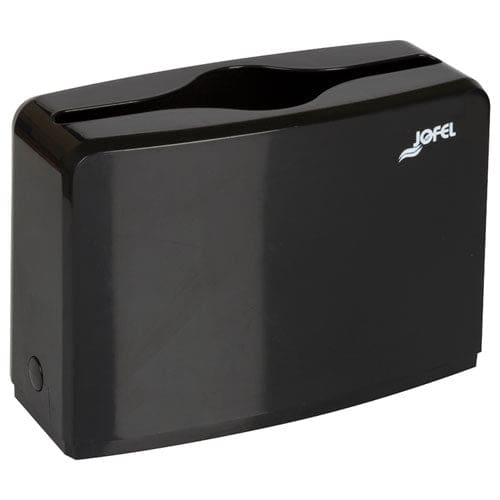 GEN Countertop Folded Towel Dispenser 10.63 X 7.28 X 4.53 Black - Janitorial & Sanitation - GEN