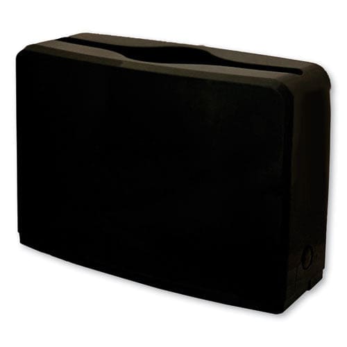 GEN Countertop Folded Towel Dispenser 10.63 X 7.28 X 4.53 Black - Janitorial & Sanitation - GEN