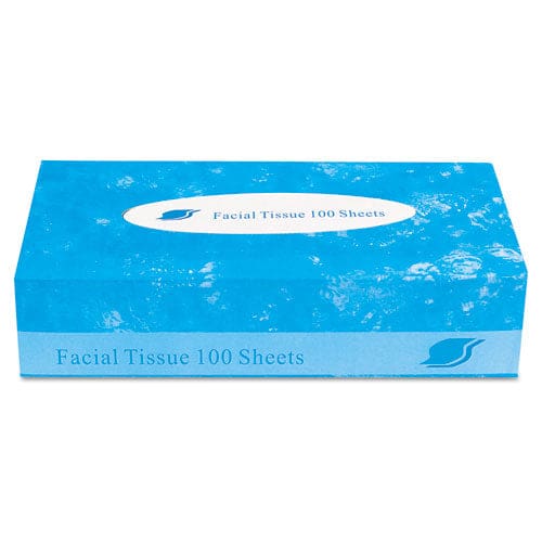 GEN Facial Tissue 2-ply White Flat Box 100 Sheets/box 30 Boxes/carton - Janitorial & Sanitation - GEN