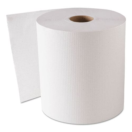GEN Hardwound Roll Towels 8 X 800 Ft White 6 Rolls/carton - Janitorial & Sanitation - GEN