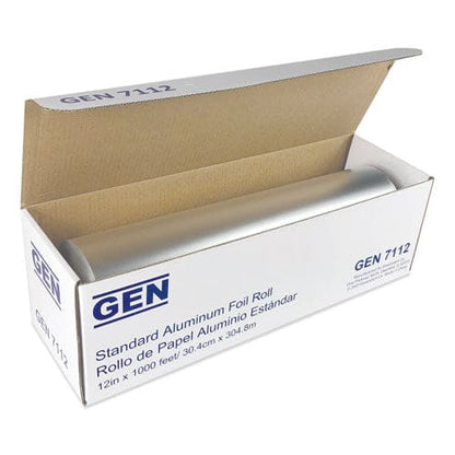 GEN Standard Aluminum Foil Roll 12 X 1,000 Ft 6/carton - Food Service - GEN