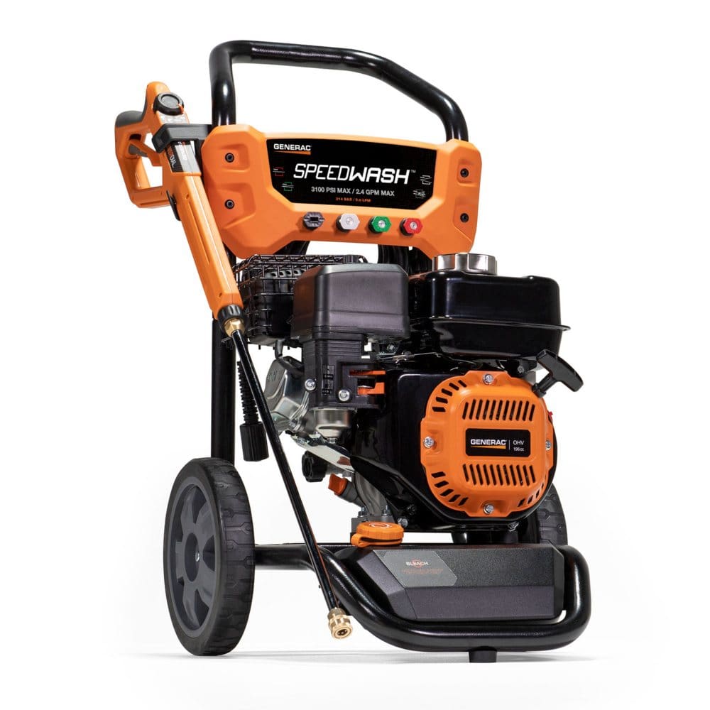 Generac 7901 - 3100 PSI Gas-Powered Pressure Washer with PowerDial Gun - Pressure Washers & Accessories - Generac