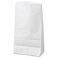 General Grocery Paper Bags 35 Lb Capacity #6 6 X 3.63 X 11.06 White 500 Bags - Food Service - General