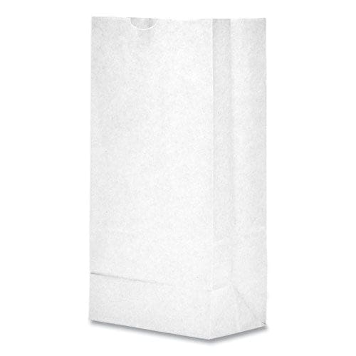 General Grocery Paper Bags 35 Lb Capacity #6 6 X 3.63 X 11.06 White 500 Bags - Food Service - General
