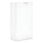 General Grocery Paper Bags 40 Lb Capacity #20 8.25 X 5.94 X 16.13 White 500 Bags - Food Service - General