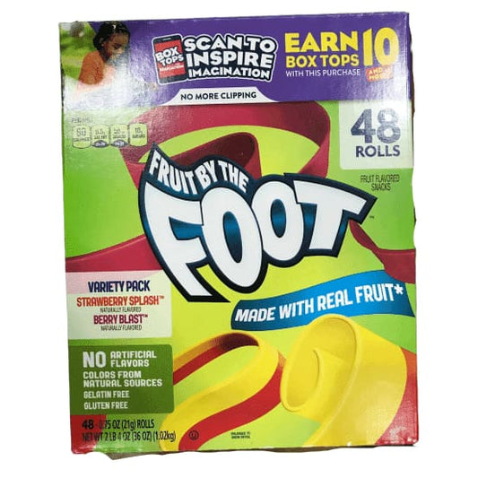 General Mill Fruit By The Foot, 48 Count, 36 Ounce - ShelHealth.Com