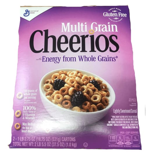 General Mills Multigrain Cheerios - 37.5 oz. - ShelHealth.Com