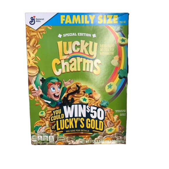 General Mills Special Edition Lucky Charms, 19.3 oz - ShelHealth.Com