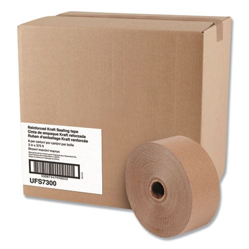 General Supply Gummed Kraft Sealing Tape 3 Core 2 X 600 Ft Brown 12/carton - Office - General Supply