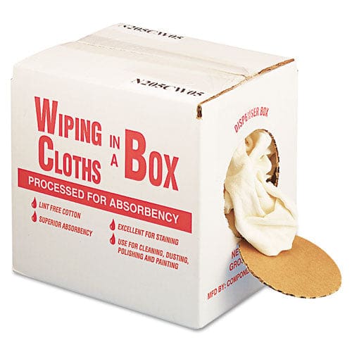 General Supply Multipurpose Reusable Wiping Cloths Cotton 5 Lb Box Assorted Sizes And Colors - Janitorial & Sanitation - General Supply