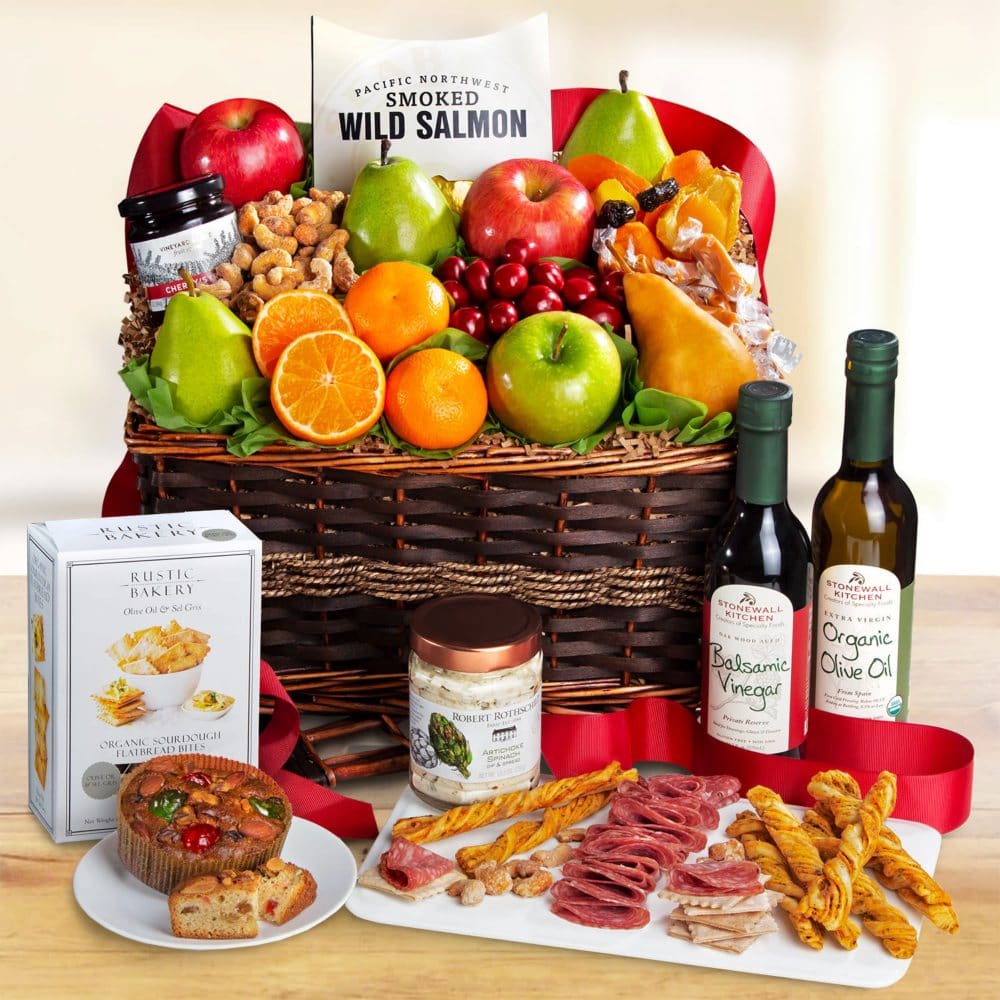 Generous Gourmet Market Favorites Fruit Basket - Gift Baskets - Generous Gourmet