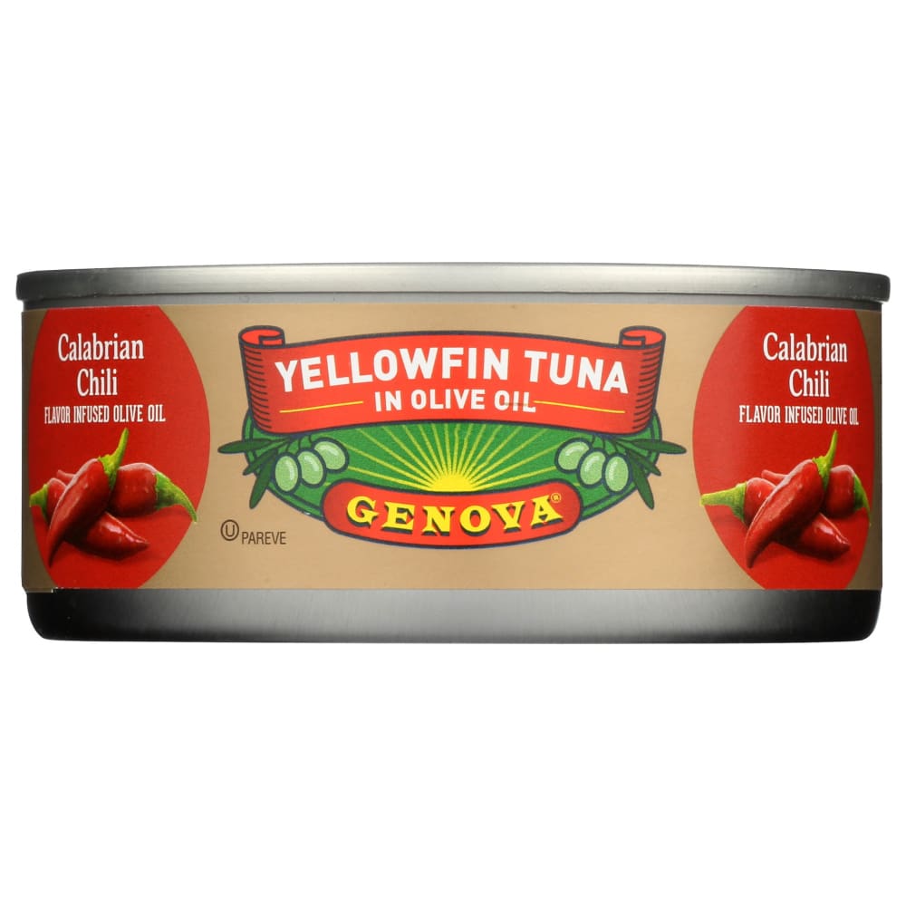 GENOVA: Tuna Yellowfin Cal Chili Olive Oil 5 oz - Grocery > Pantry > Meat Poultry & Seafood - GENOVA