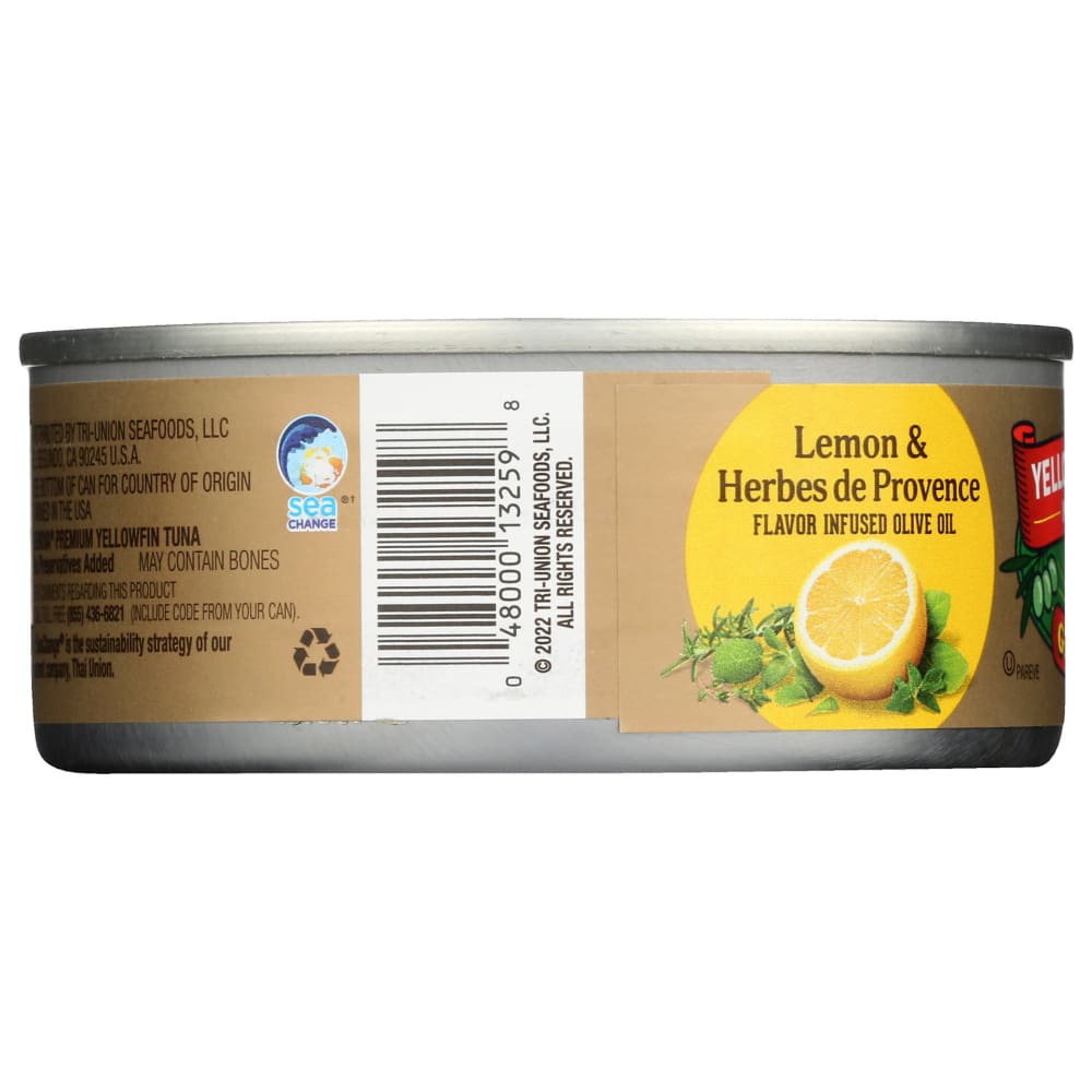 GENOVA: Tuna Yellowfin Lemon Herbs Olive Oil 5 oz - Grocery > Pantry > Meat Poultry & Seafood - GENOVA