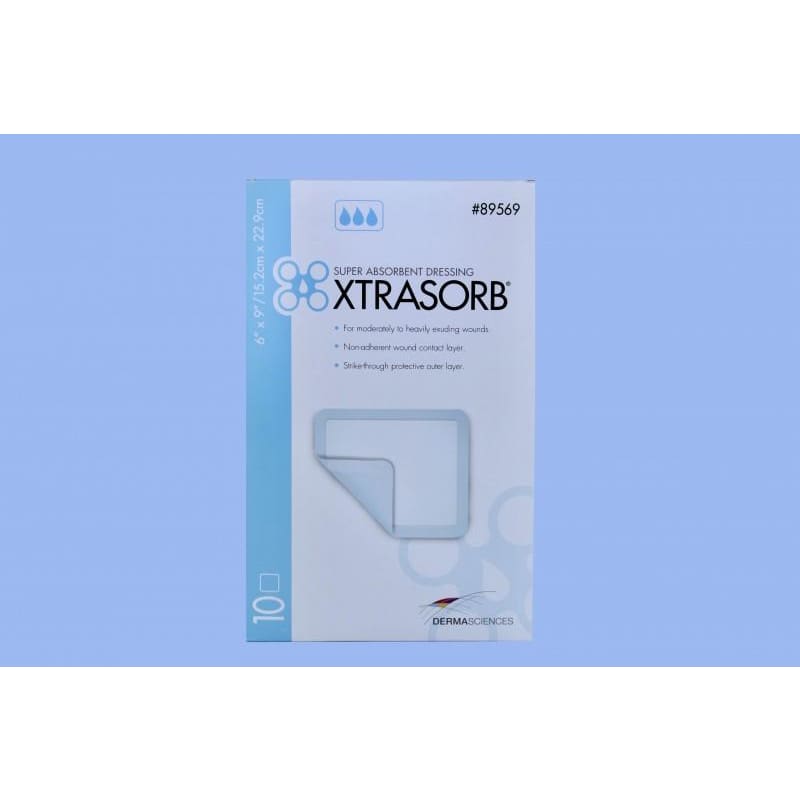 Gentell Xtrasorb Classic 6X9 Non Adh Box of 10 - Item Detail - Gentell
