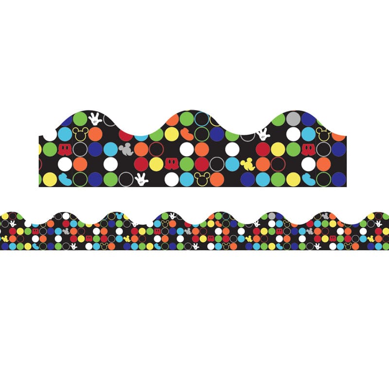 Geo Mickey Icons Deco Trim (Pack of 10) - Border/Trimmer - Eureka