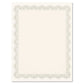 Geographics Parchment Paper Certificates 8.5 X 11 Optima Gold With White Border 25/pack - Office - Geographics®