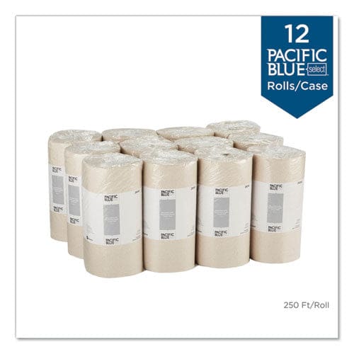 Georgia Pacific Professional Pacific Blue Basic Jumbo Perforated Kitchen Roll Paper Towels 2-ply 11 X 8.8 Brown 250/roll 12 Rolls/carton -
