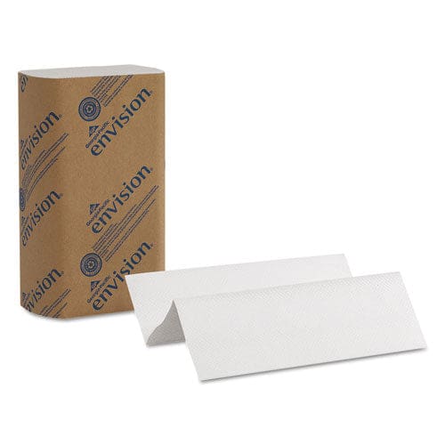 Georgia Pacific Professional Pacific Blue Basic M-fold Paper Towels 9.2 X 9.4 Brown 250/pack 16 Packs/carton - Janitorial & Sanitation -