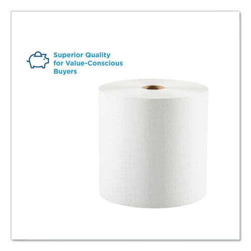 Georgia Pacific Professional Pacific Blue Basic Nonperf Paper Towels 7.78 X 1,000 Ft White 6 Rolls/carton - Janitorial & Sanitation -