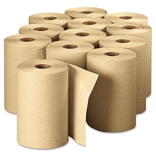 Georgia Pacific Professional Pacific Blue Basic Nonperforated Paper Towels 7.88 X 350 Ft Brown 12 Rolls/carton - Janitorial & Sanitation -