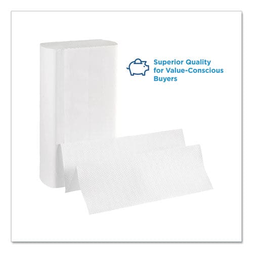 Georgia Pacific Professional Pacific Blue Select Folded Paper Towels 9.2 X 9.4 White 250/pack 16 Packs/carton - Janitorial & Sanitation -