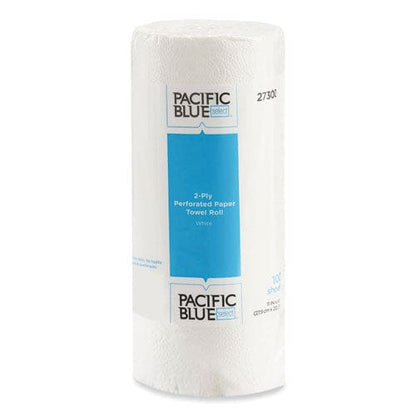 Georgia Pacific Professional Pacific Blue Select Two-ply Perforated Paper Kitchen Roll Towels 2-ply 11 X 8.88 White 100/roll - School