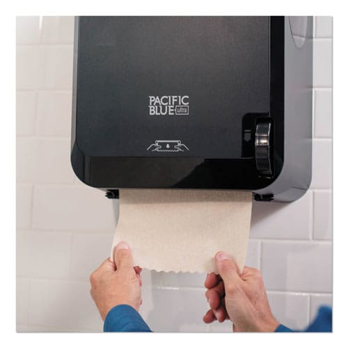 Georgia Pacific Professional Pacific Blue Ultra Paper Towel Dispenser Mechanical 12.9 X 9 X 16.8 Black - Janitorial & Sanitation - Georgia