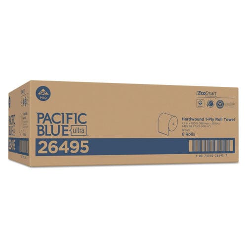 Georgia Pacific Professional Pacific Blue Ultra Paper Towels 7.87 X 1,150 Ft Natural 6 Rolls/carton - Janitorial & Sanitation - Georgia