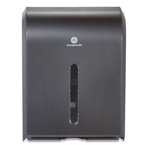 Georgia Pacific Professional Dispenser For Combi-fold C-fold/multifold/bigfold Towels 12.3 X 6 X 15.5 Black - Janitorial & Sanitation -