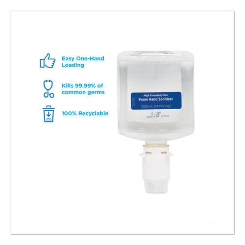 Georgia Pacific Professional Gp Enmotion High-frequency-use Foam Sanitizer Dispenser Refill Fragrance-free 1,000 Ml Fragrance-free 2/carton