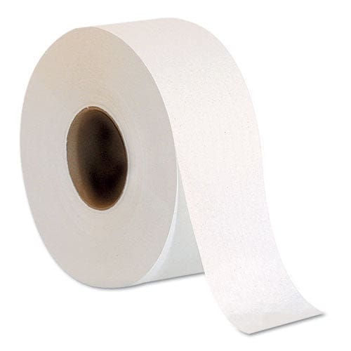 Georgia Pacific Professional Jumbo Jr. 1-ply Bath Tissue Roll Septic Safe White 3.5 X 2,000 Ft 8 Rolls/carton - Janitorial & Sanitation -
