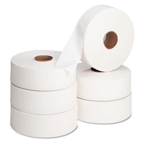 Georgia Pacific Professional Jumbo Roll Bath Tissue Septic Safe 2-ply White 3.5 X 2,000 Ft 6 Rolls/carton - Janitorial & Sanitation -
