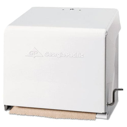 Georgia Pacific Professional Mark Ii Crank Roll Towel Dispenser 10.75 X 8.5 X 10.6 White - Janitorial & Sanitation - Georgia Pacific®