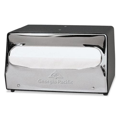 Georgia Pacific Professional Mornap Tabletop Napkin Dispenser 7.9 X 11.5 X 4.9 Black/chrome - Food Service - Georgia Pacific® Professional