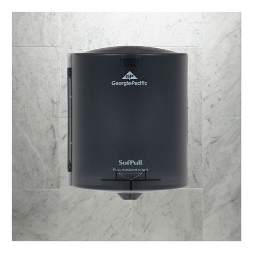 Georgia Pacific Professional Sofpull Center Pull Hand Towel Dispenser 9.25 X 8.75 X 11.5 Smoke - Janitorial & Sanitation - Georgia Pacific®