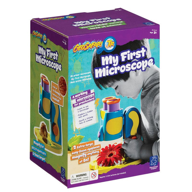 Geosafari Jr My First Microscope - Hands-On Activities - Learning Resources