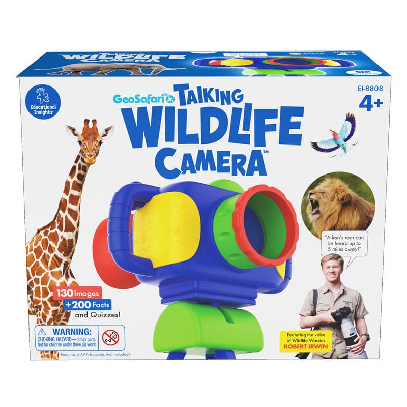 Geosafari Jr Talking Wildlfe Camera - Animal Studies - Learning Resources